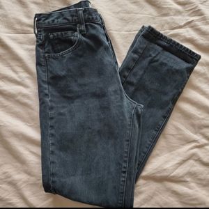Aritzia The Castings High Rise Waist Button Fly Jeans